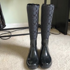 Coach Rain Boots